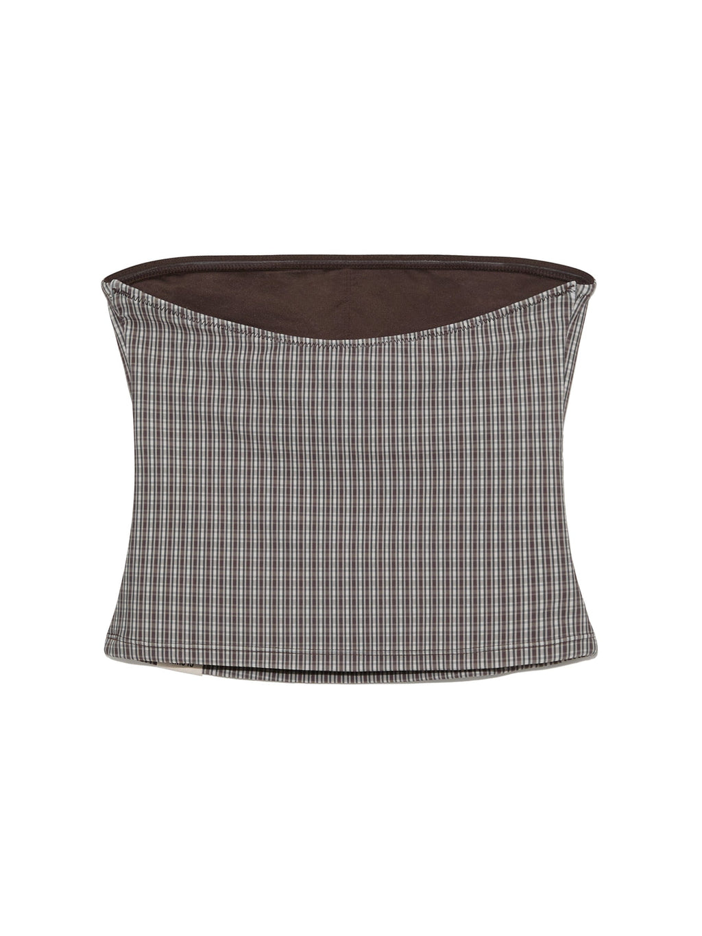 G GINGHAM BANDEAU