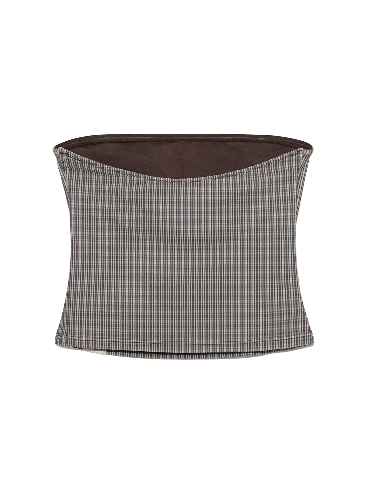 G GINGHAM BANDEAU
