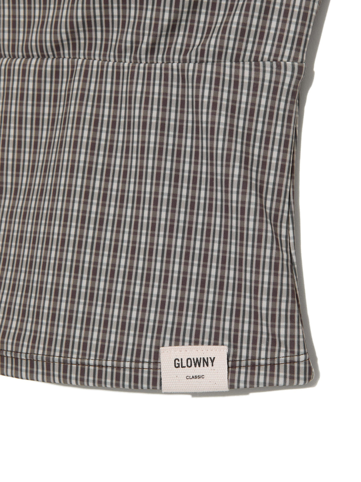 G GINGHAM BANDEAU