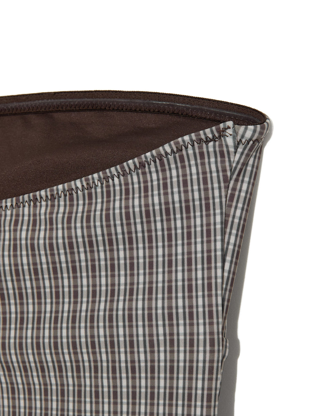 G GINGHAM BANDEAU