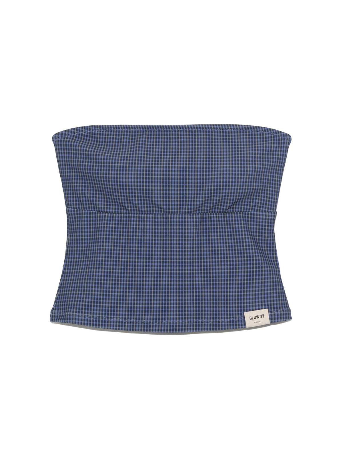 G GINGHAM BANDEAU