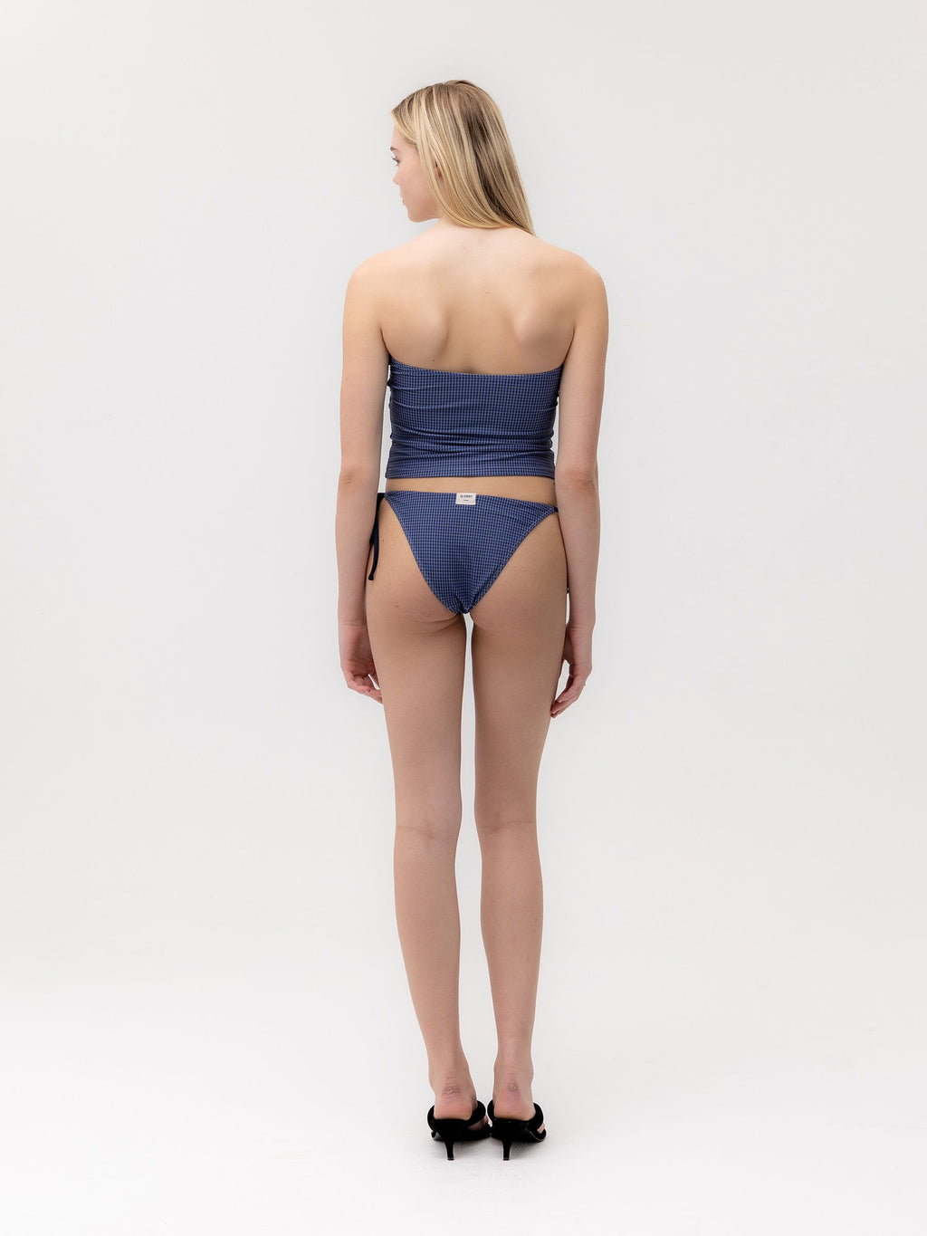 G GINGHAM BANDEAU