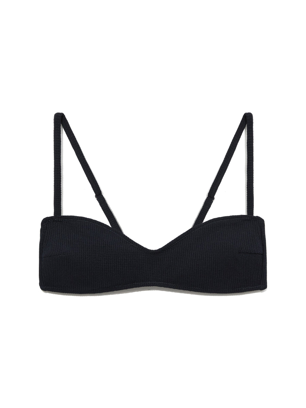 G WAFFLE BIKINI TOP